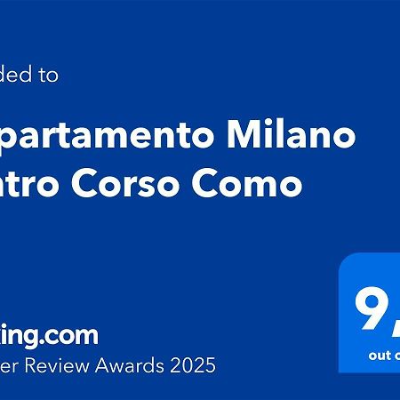 Appartamento Milano Centro Corso Como Exteriör bild